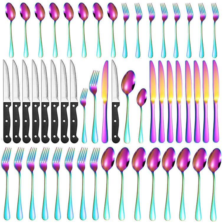 48-Piece Stainless Steel Tableware Set - Xenme International
