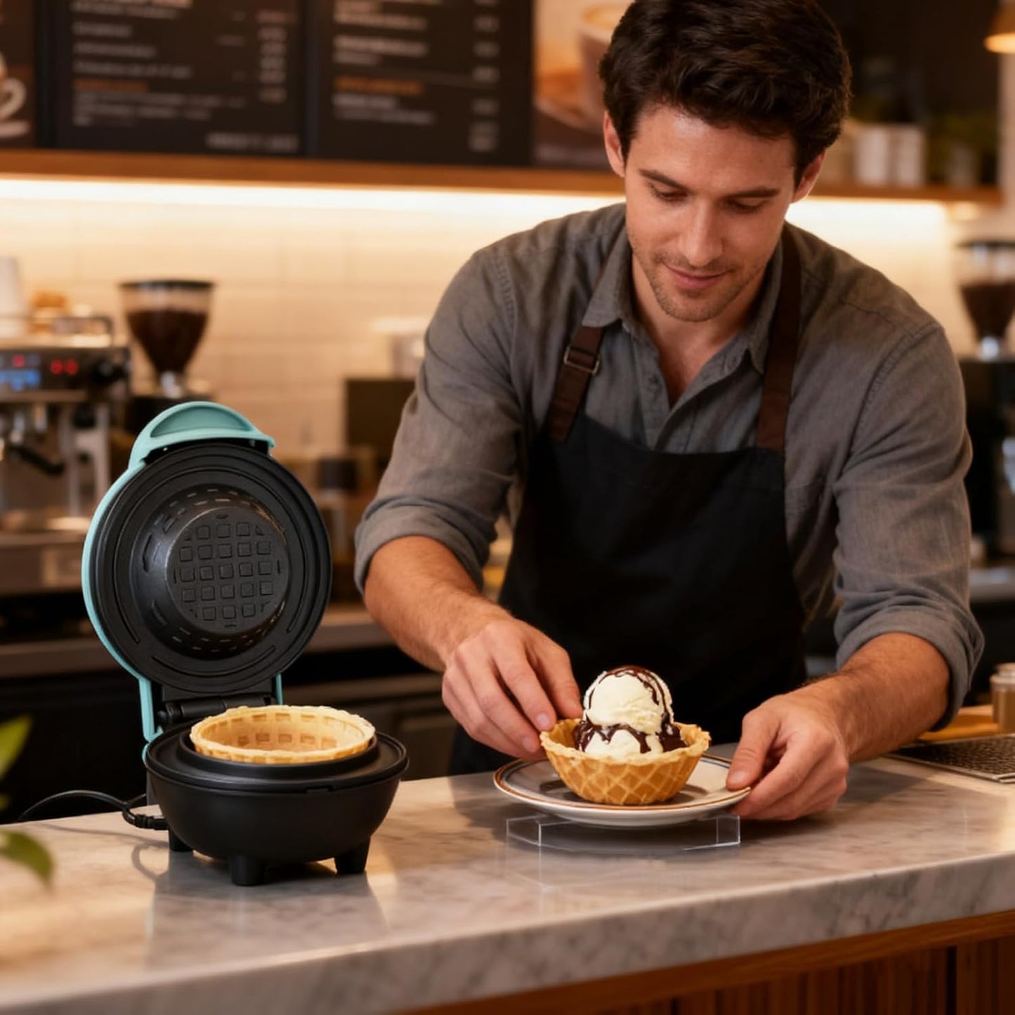 Electric Waffle Bowl Maker - Xenme International