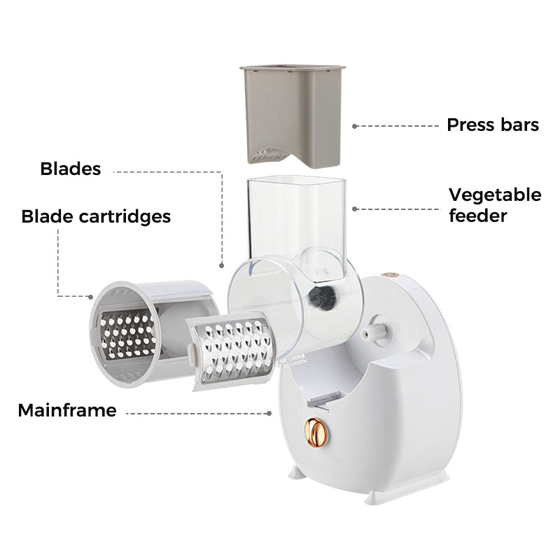 Electric Vegetable Slicer & Grater - Xenme International