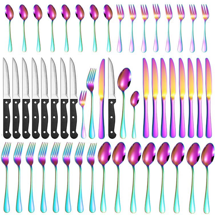 48-Piece Stainless Steel Tableware Set - Xenme International