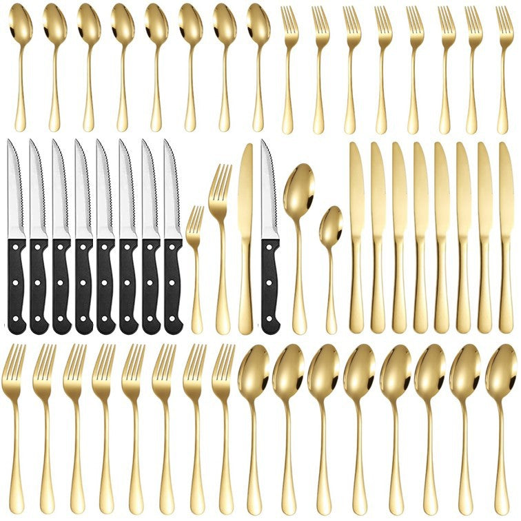 48-Piece Stainless Steel Tableware Set - Xenme International