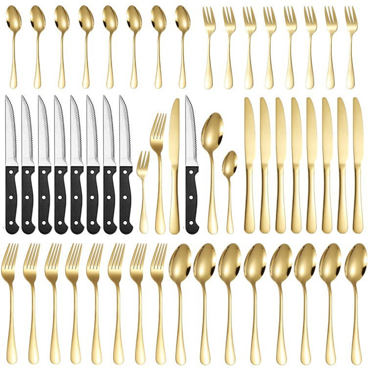 48-Piece Stainless Steel Tableware Set - Xenme International