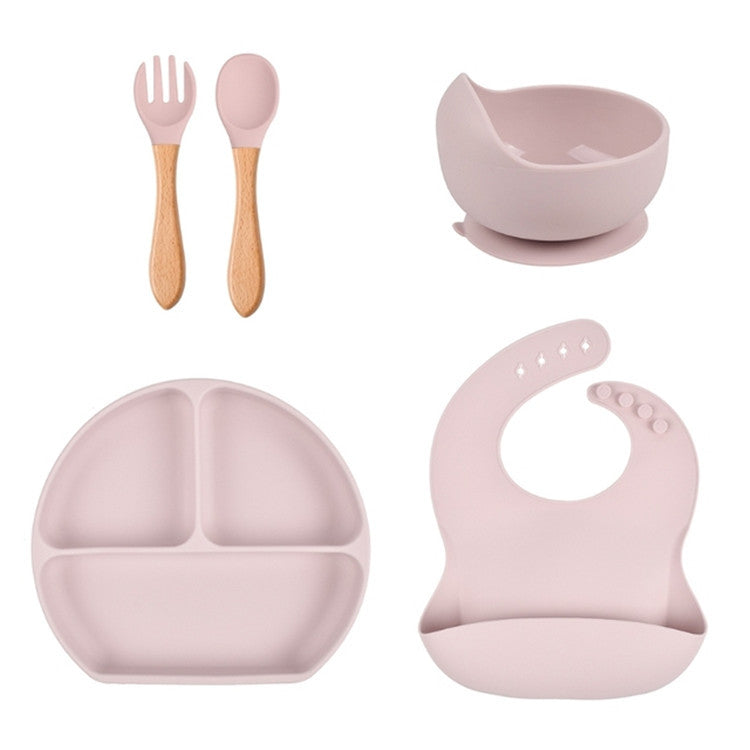 Children's Silicone Dinner Plate, Bowl & Spoon Set - Xenme International